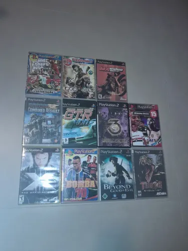Lote jogos ps2