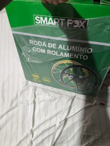 Par de roda biz 125 pé de galinha rodão liga leve 