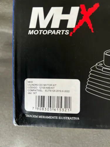 Kit completo peças motor Honda Elite, Tudo novo!