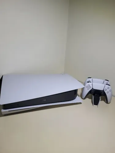 Playstation 5 Fat Midia Física 800GB + Controle extra + Base Carregadora