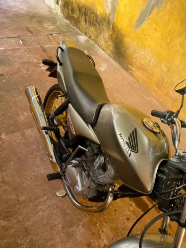 Titan 150 com rodas da 160 e freio a disco 