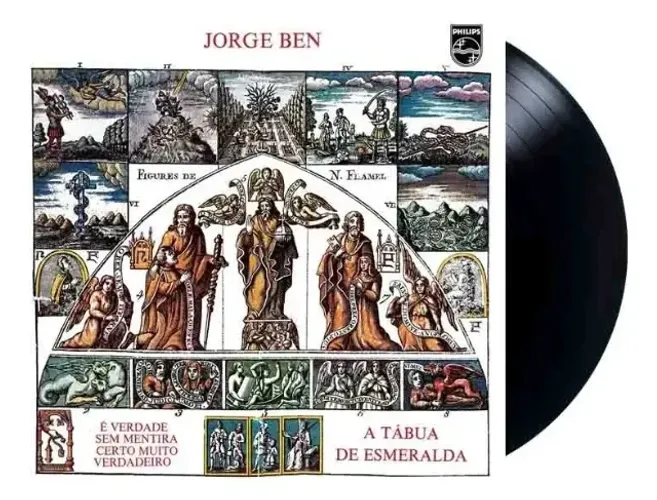 LP Vinil - JORGE BEN - A TÁBUA DE ESMERALDA (Novo, e Lacrado)