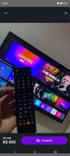 Vendo TV SMART SAMSUNG 43 POLEGADAS 4K....NOVINHA
