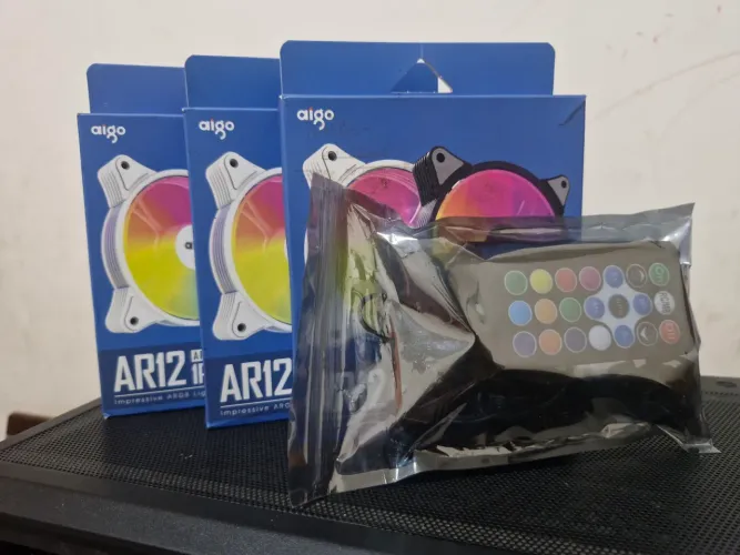 Kit 3 Fans + Controladora