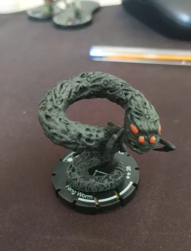 Wizkids 2000 Mage Knights Mk Fang Worm 38 RPG Miniatura