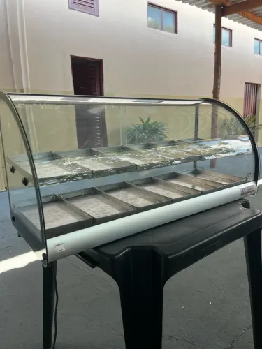 Estufa de salgados grande