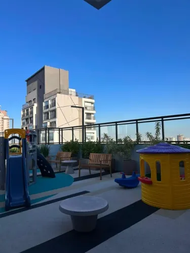 Apartamento com 1 dormitório para alugar, 30 m² por R$ 1.600/mês - Vila Gustavo - São Paul