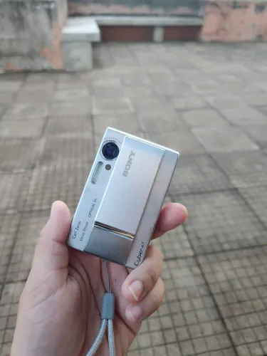 Sony Cybershot T10 Prata - Completa e Revisada