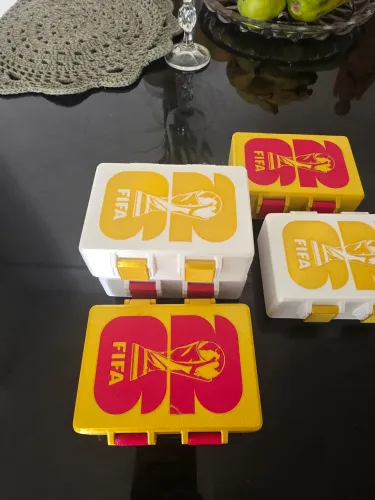 Porta figurinhas copa do mundo