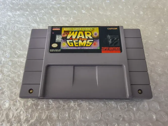 Marvel Super Heroes in War of the Gems Original Super Nintendo SNES