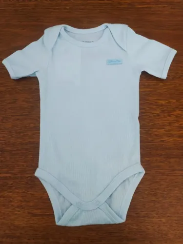 Body Para Bebê Azul da Grow Up - Tamanho Recém-Nascido