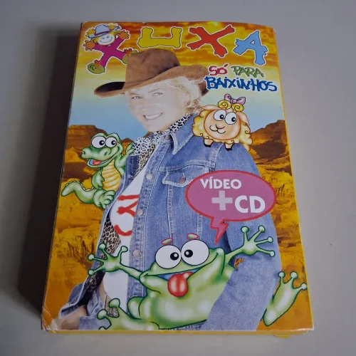 Kit VHS + CD Xuxa XSPB 3 Original