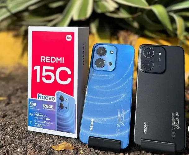  Redmi 15C -  256GB/8GB RAM Lacrados 