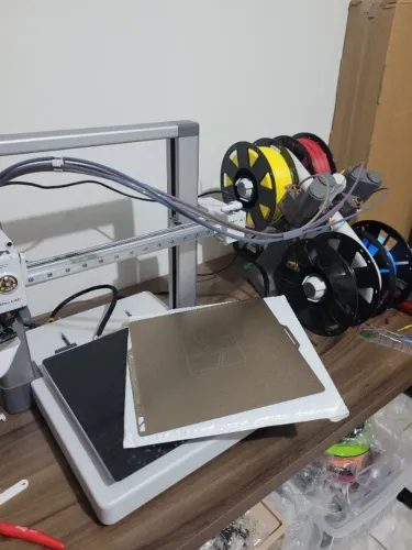 Impressora 3D Bambu LAB A1 + AMS e 12 filamentos