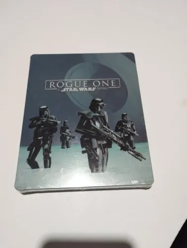Steelbook de Rogue One: A Star Wars Story em Blu-ray lacrada