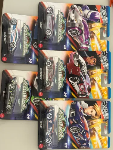 Hot Wheels Acceleracers set completo 
