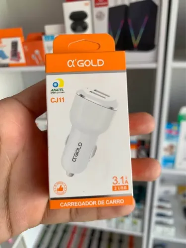 Carregador Veicular 2 Portas USB