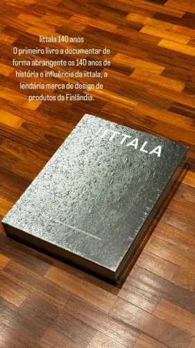 Livro iittala 140 anos -novo