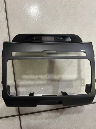 Moldura Completa do relógio Digital Painel Central Kia Sportage 2.0 Lx 2013 2014 2015