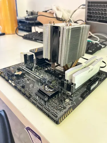 Kit upgrade amd Ryzen 5 5600g, 16GB RAM RGB, placa mãe Asus TUF Gaming