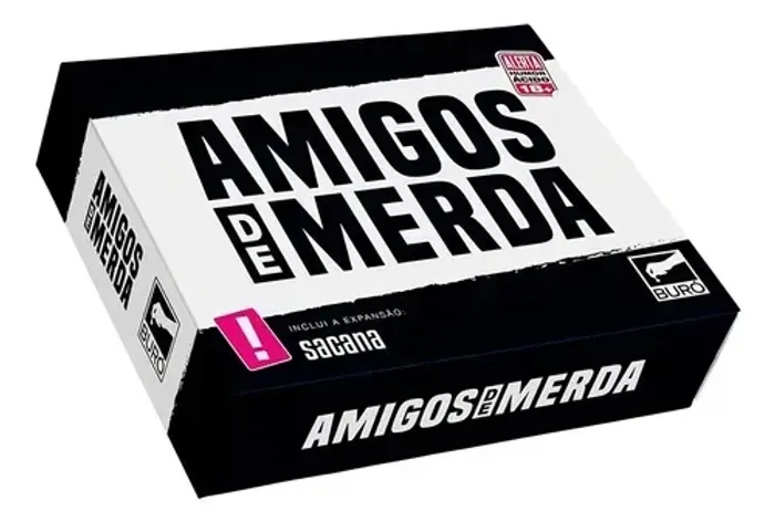 Amigos de merdas jogo de cartas 