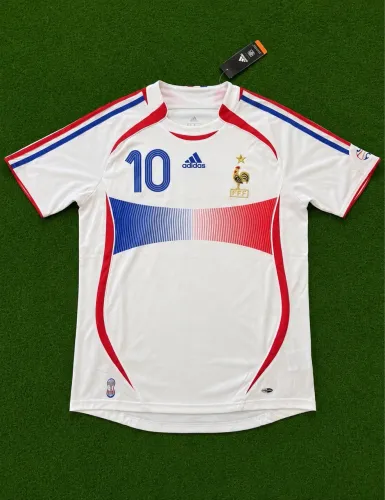 Camisa França Retrô Zidane 2006