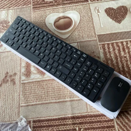 Teclado e mouse sem fio novo