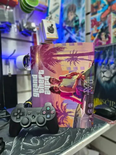 Vendo Ps3 Super Slim 500gb com 50 jogos entrega grátis 