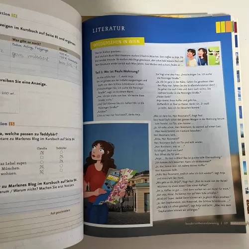 Livros de alemão Menschen A1