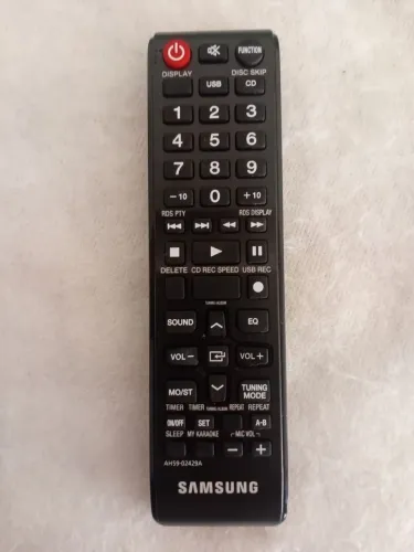 Controle remoto mini system da Samsung