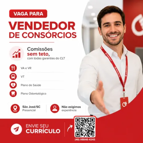 Contrata-se Vendedor