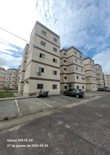 Apartamento de 2 dois Quartos 1 uma vaga de garagem.