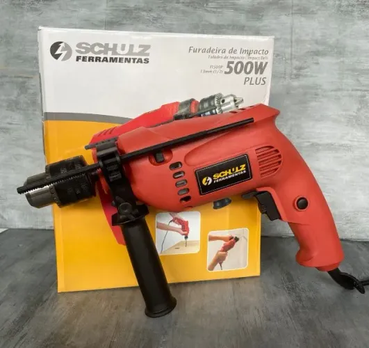Furadeira Schulz 1/2pol -13mm Reverse - 500W