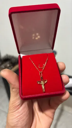 Colar Piastrine ouro