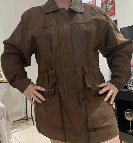 Jaqueta de couro CGC Feminina