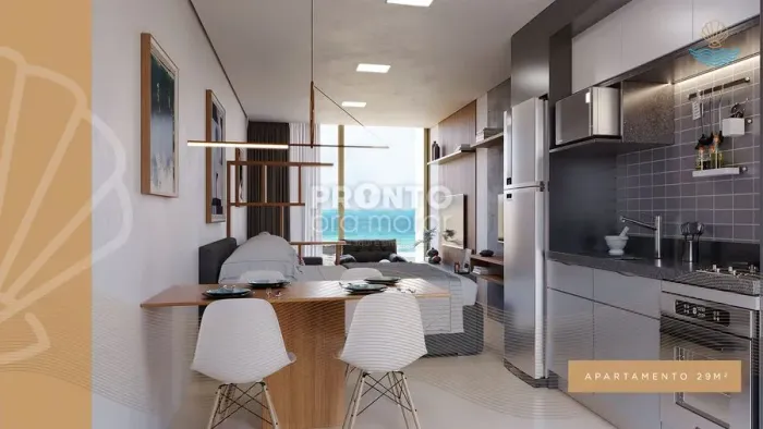 Flat com 1 quarto em Pontal do Cupe