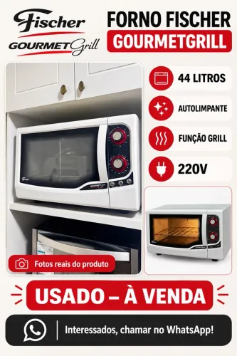 Vendo forno Fischer 220v