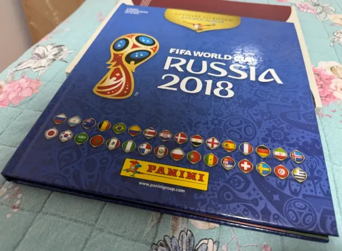 Álbum de Figurinhas FIFA World Cup Russia 2018 Completo - Panini Copa do Mundo 2018