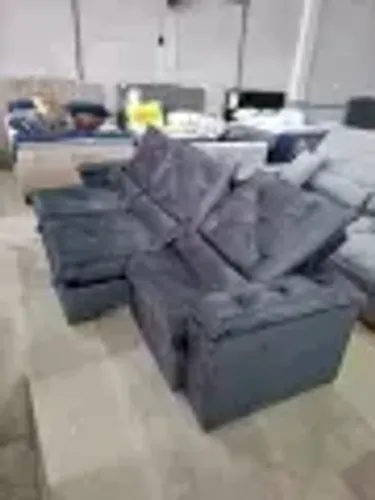 Sofá 2,90m com Encosto Reclinável e Assento Retrátil