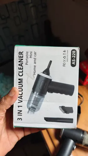 Mini Aspirador de pó e soprador para limpeza de equipamentos eletrônicos