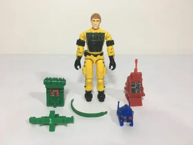 Boneco Desarmer Perito em Explosivos - Comandos em Ação - Completo Estrela 1992