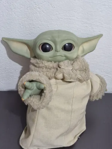 Grogu Baby Yoda Star Wars - Boneco Colecionável em Ótimo Estado