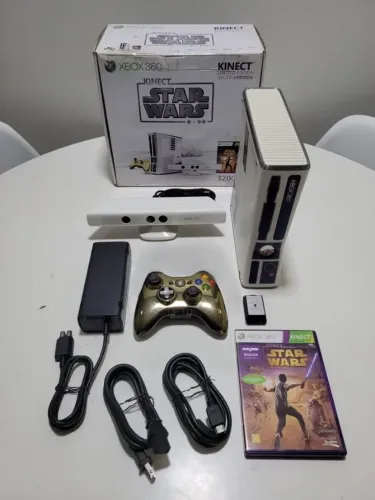 Microsoft Xbox 360 Slim Edição Star Wars Ltu 3.0 funcionando