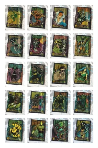 CARDS METALIZADOS DC POWER CHROME