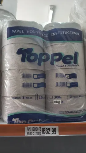 Papel Higiênico Institucional TOP-PEL