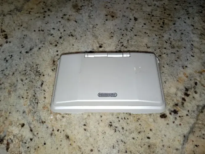Nintendo DS Fat Branco Perolizado + Carregador - Funcionando