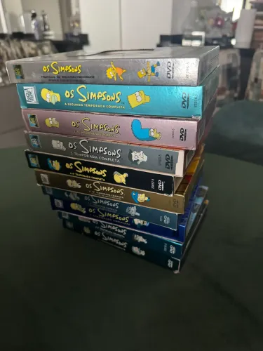 Dvd simpsons edição de colecionador temporadas 1 a 10