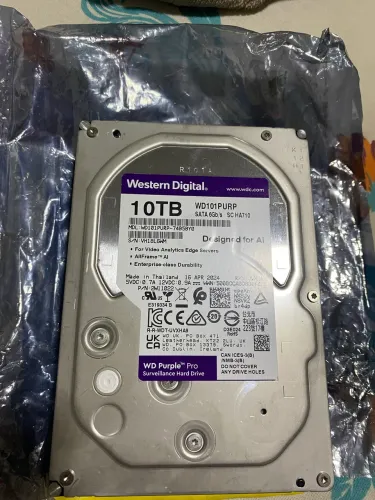 HDD WD Intelbras 10TB - nunca usado
