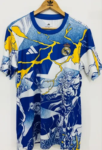 Camisa do Real Madrid 2025 - Especial Vingadores (Modelo Torcedor)