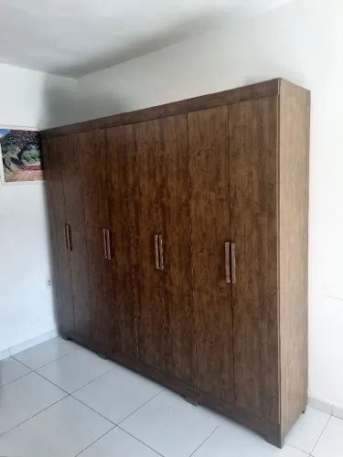 Guarda-roupa Casal 8 Portas - 4 Gavetas - Seminovo